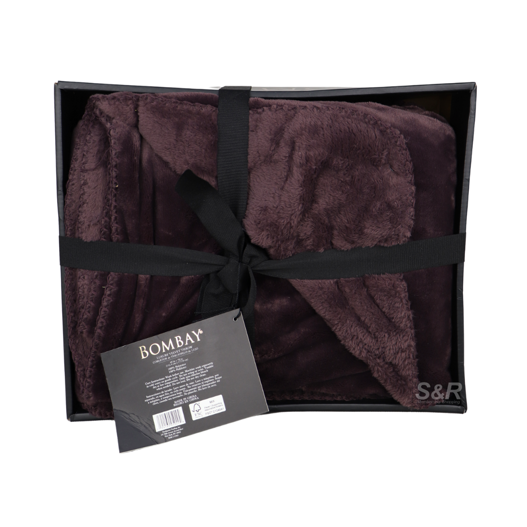 Bombay 60in x 70in Luxury Velvet Throw